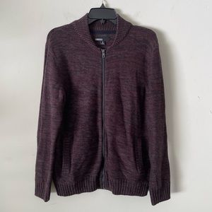 Commerce Men Zip Up Cardigan Size S